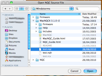 The MacNQC Folder